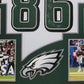 Framed Philadelphia Eagles Zach Ertz Autographed Jersey Ertz Holo
