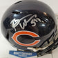 Brian Urlacher Signed Chicago Bears Speed Mini Helmet Beckett Coa
