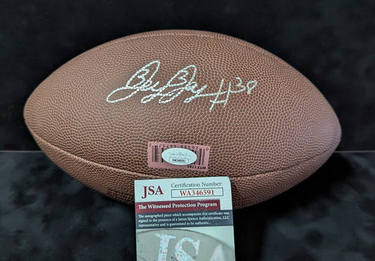 Kansas City Chiefs L'jarius Sneed Autographed Football Jsa Coa
