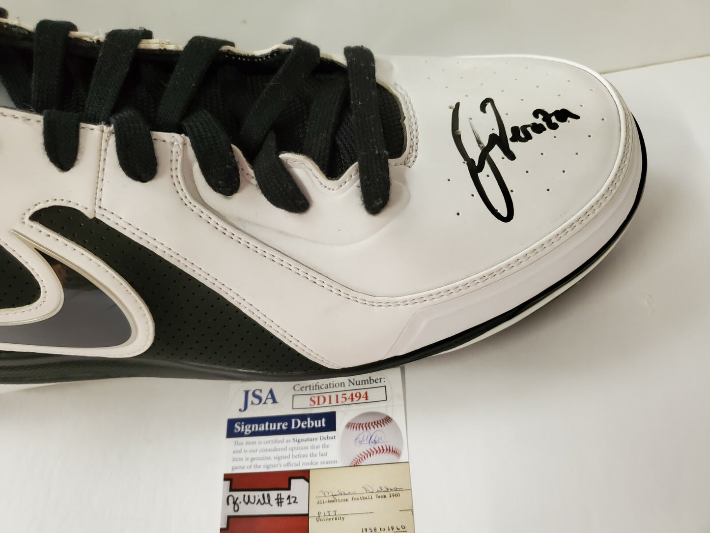 Oswald Peraza Autographed Signed Cleat Jsa Coa