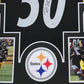 Framed Pittsburgh Steelers Ryan Shazier Autographed Signed Jersey Jsa Holo