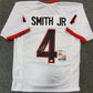 Georgia Bulldogs Nolan Smith Jr Autographed Signed Jersey Jsa Coa