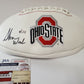 Shaun Wade Autographed Signed Ohio State Buckeyes Logo Football Jsa Debut Coa