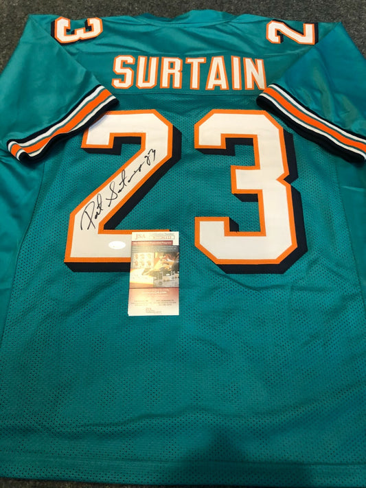 Miami Dolphins Patrick Surtain Autographed Signed Jersey Jsa  Coa