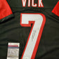 Atlanta Falcons Michael Vick Autographed Signed Jersey Jsa Coa