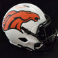 Denver Broncos Javonte Williams Signed Lunar Replica Full Size Helmet Bas Holo