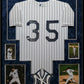 Framed New York Yankees Mike Mussina Autographed Signed Jersey Jsa Coa