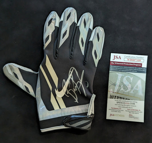 New York Giants Brian Burns Signed Glove Jsa Coa