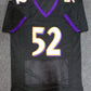 Baltimore Ravens Ray Lewis Autographed Signed Stat Jersey Beckett Holo