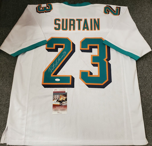 Miami Dolphins Patrick Surtain Autographed Signed Jersey Jsa  Coa