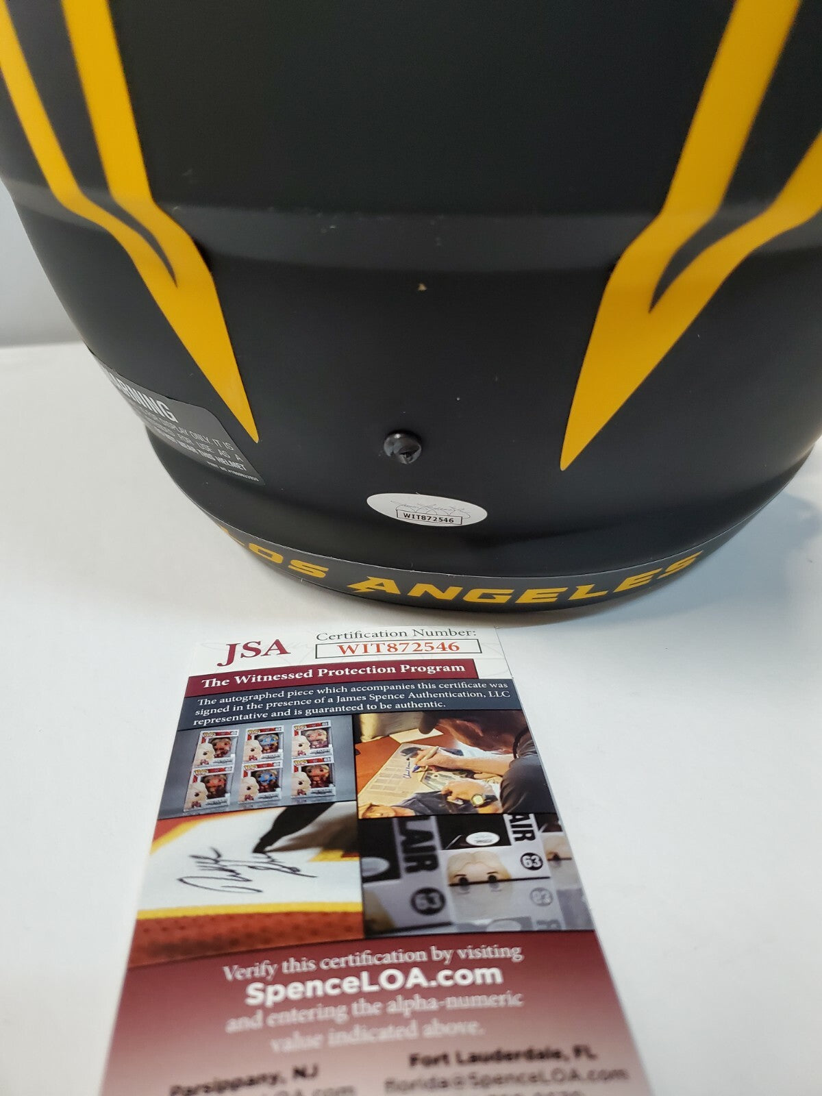 San Diego Chargers Antonio Gates Signed Full Size Eclipse Rep Helmet Jsa Coa