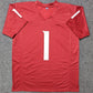 Washington State Cougars Cameron Ward Autographed Signed Jersey Jsa Coa