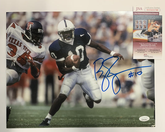 Penn State Nittany Lions Bobby Engram Autographed Signed 11X14 Photo Jsa  Coa