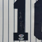 Framed Suede Whitey Ford Autographed Signed New York Yankees Jersey Psa Coa
