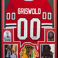 Framed Chicago Blackhawks Xmas Vacation Chevy Chase Signed Jersey Beckett Coa