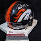 Denver Broncos Patrick Surtain Ii Autographed Signed Speed Mini Helmet Jsa Coa