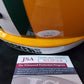 Green Bay Packers Eric Stokes Signed Insc Full Size Speed Replica Helmet Jsa
