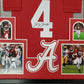 Framed Jerry Jeudy Autographed Signed Alabama Crimson Tide Jersey Jsa Coa