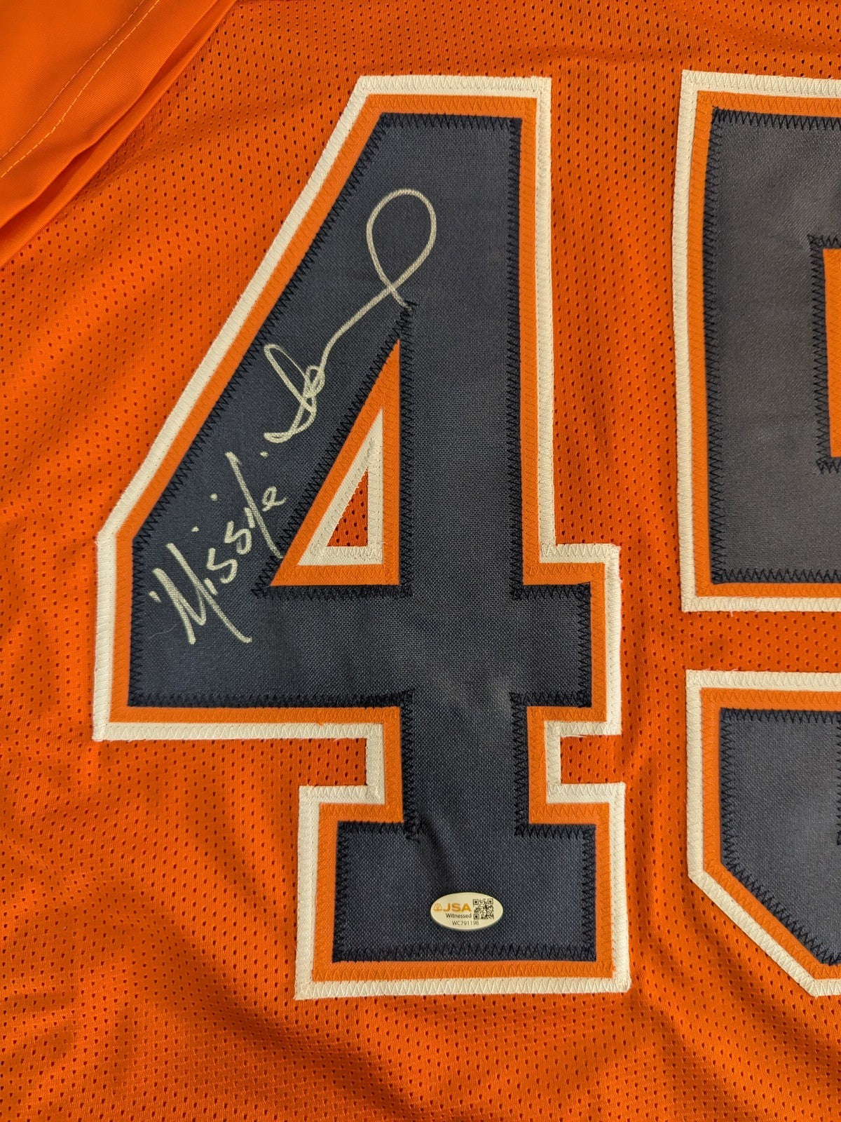 Syracuse Orange Qadry Ismail Autographed Signed Custom Jersey Jsa Coa
