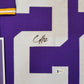 Framed Lsu Tigers Clyde Edwards-Helaire Autographed Signed Jersey Beckett Coa