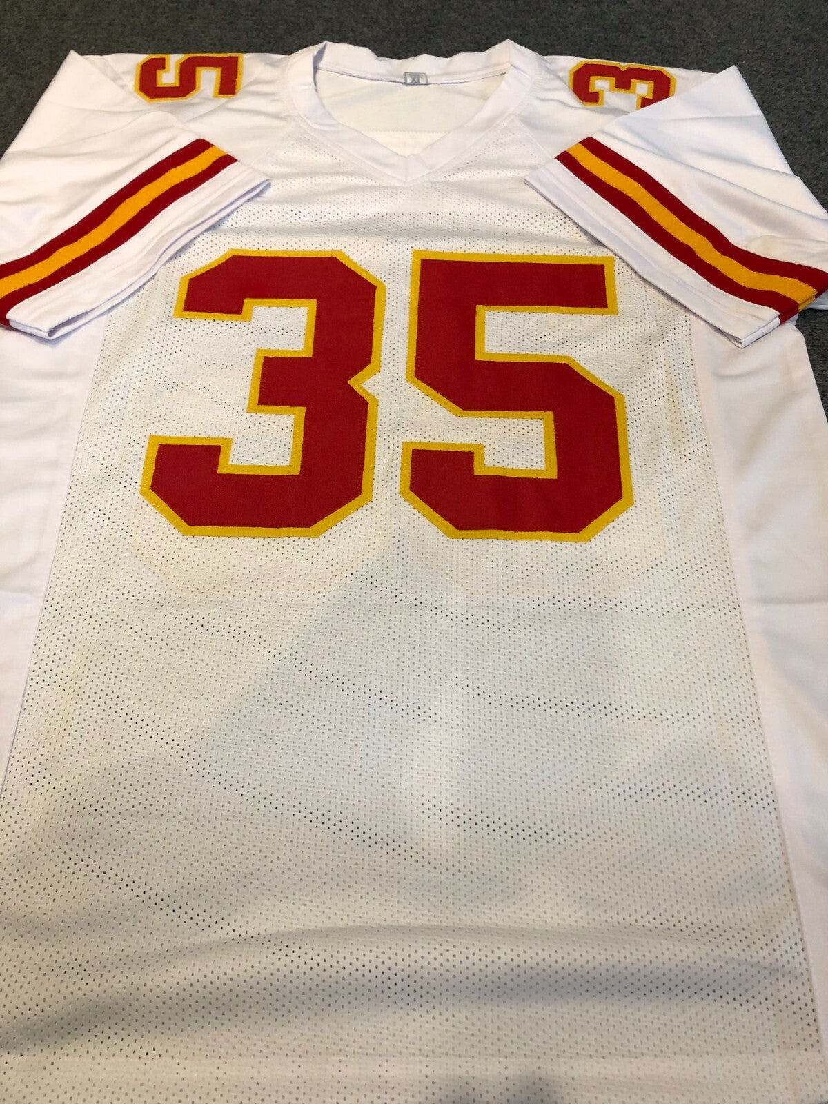 Kansas City Chiefs Christian Okoye Autographed Signed Inscribedjersey Jsa Coa