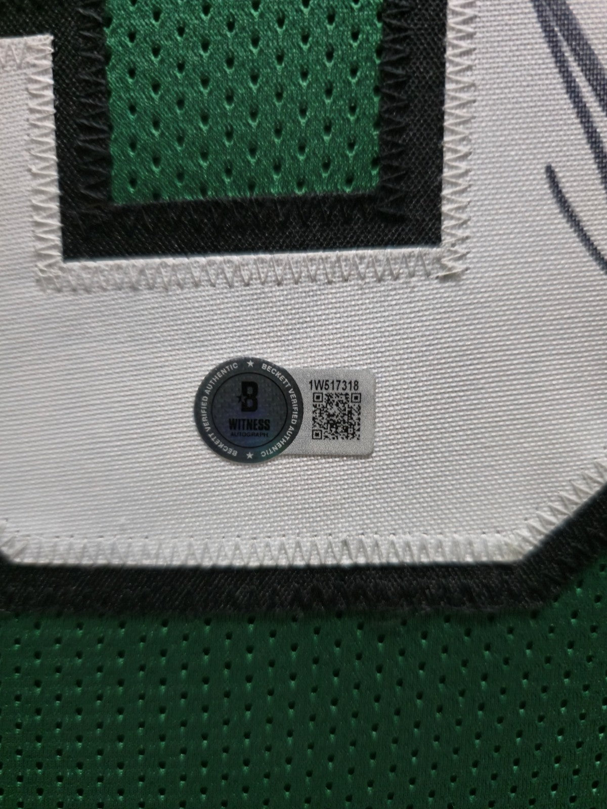 Framed Philadelphia Eagles Nolan Smith Jr Autographed Signed Jersey Beckett Holo