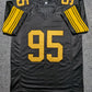 Pittsburgh Steelers Keeanu Benton Autographed Signed Color Rush Jersey Jsa Coa