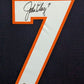 MVP Authentics Framed In Suede Denver Broncos John Elway Autographed Signed Jersey Beckett Holo 1125 sports jersey framing , jersey framing