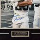 Las Vegas Raiders Trevon Moehrig Framed In Suede Signed 16X20 Photo Jsa Coa
