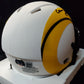 Los Angeles Rams Cam Akers Autographed Lunar Mini Helmet Beckett Holo
