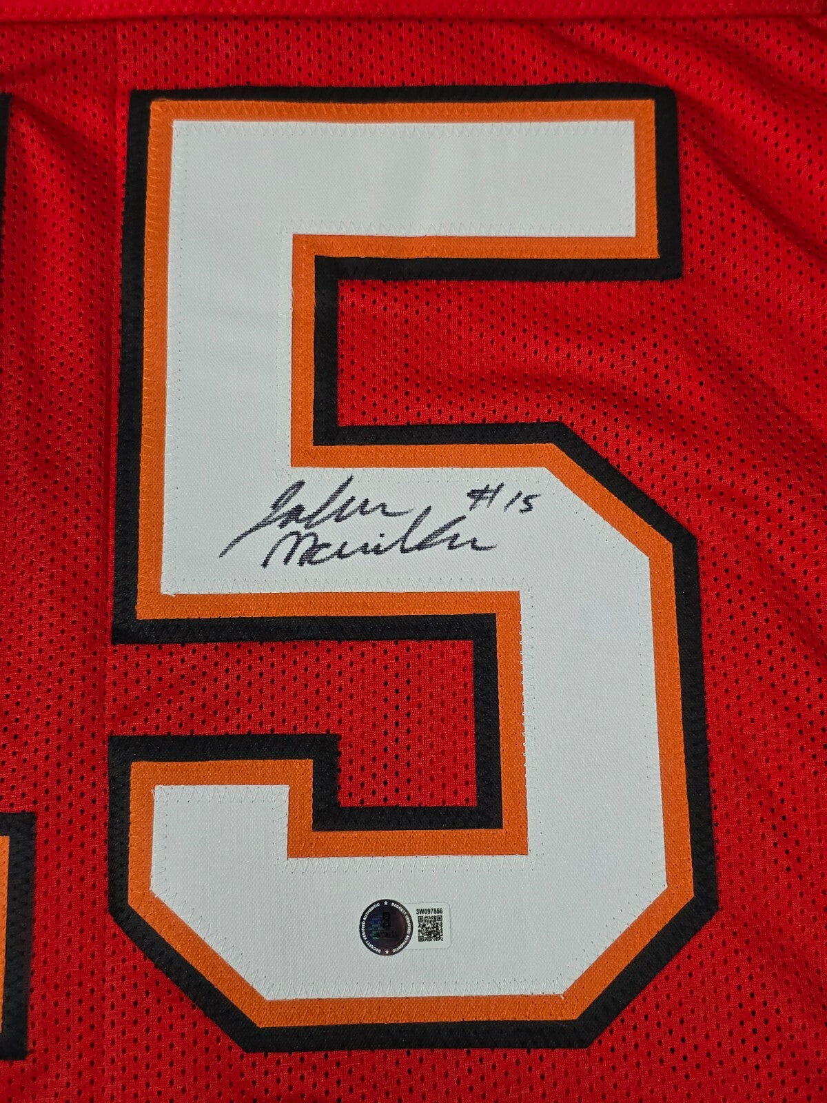 Tampa Bay Buccaneers Jalen Mcmillan Autographed Signed Jersey Beckett Hologram