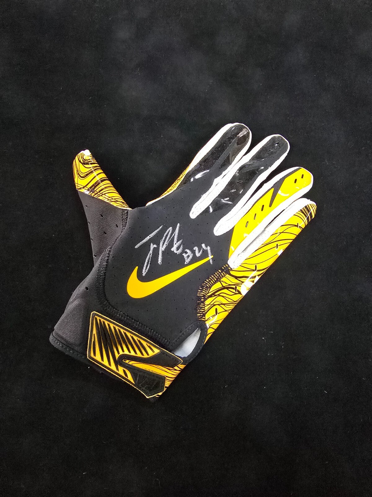 Pittsburgh Steelers Joey Porter Jr Signed Glove Jsa Hologram