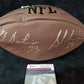 Miami Dolphins Sam Madison / Patrick Surtain Sr Dual Signed Football Jsa Coa
