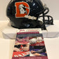 Noah Fant Autographed Signed Denver Broncos Mini Helmet Jsa Coa