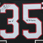 Framed Texas Tech Red Raiders Zach Thomas Autographed Inscribed Jersey Jsa