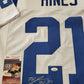 Indianapolis Colts Nyheim Hines Autographed Signed Jersey Jsa Coa