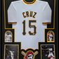 Framed Pittsburgh Pirates Oneil Cruz Autographed Signed Jersey Jsa Coa