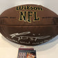 Miami Dolphins Ricky Williams Signed Inscribed Smoke Weed Nfl Football Jsa Coa