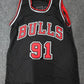 Chicago Bulls Dennis Rodman Autographed Signed Jersey Jsa Holo
