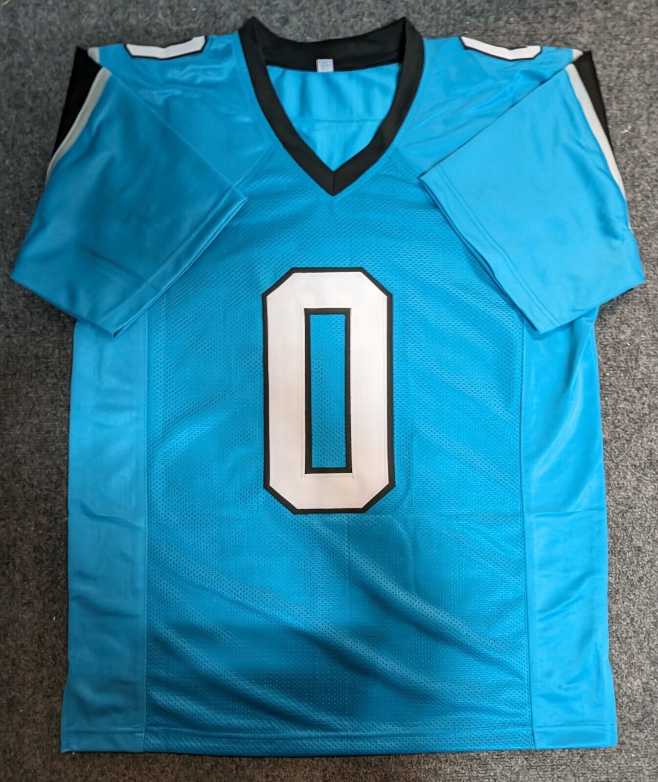 MVP Authentics Carolina Panthers Brian Burns Autographed Signed Jersey Jsa  Coa Number Zero 143.10 sports jersey framing , jersey framing