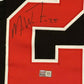 Framed Ohio State Buckeyes Mike Weber Autographed Signed Jersey Tristar Holo