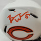 Brian Urlacher Signed Chicago Bears Lunar Eclipse Mini Helmet Beckett Coa