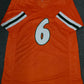 Miami Hurricanes Santana Moss Autographed Signed Jersey Jsa  Coa