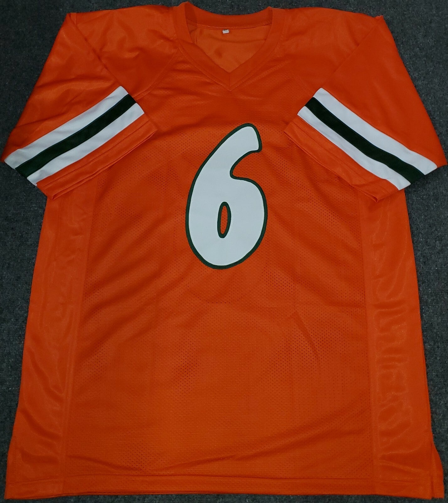 Miami Hurricanes Santana Moss Autographed Signed Jersey Jsa  Coa
