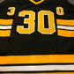 Boston Bruins Gerry Cheevers Autographed Signed Inscribed Jersey Jsa Coa