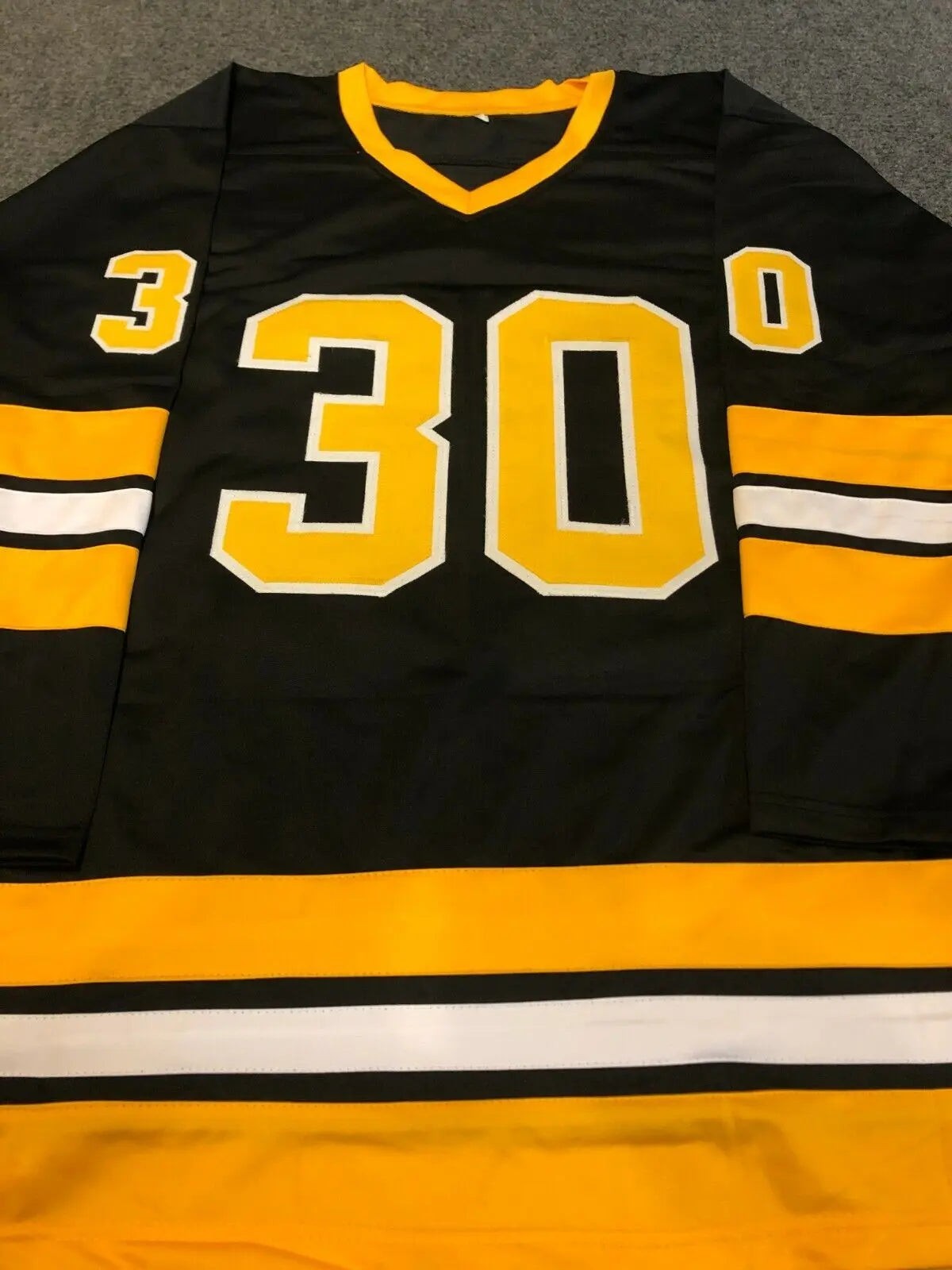 Boston Bruins Gerry Cheevers Autographed Signed Inscribed Jersey Jsa Coa