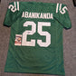 New York Jets Israel "Izzy" Abanikanda Autographed Signed Jersey Jsa Coa