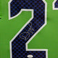 Framed Seattle Seahawks Devon Witherspoon Autographed Signed Jersey Jsa Coa