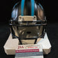 Carolina Panthers Brian Burns Signed Eclipse Mini Helmet Jsa Coa