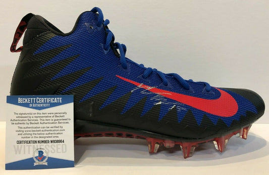 Buffalo Bills John Brown Autographed Signed Nike Cleat Beckett Coa
